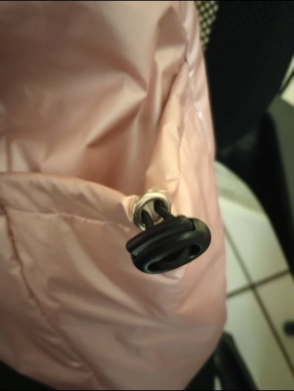 Claire's Rose Gold Drawstring Backpack